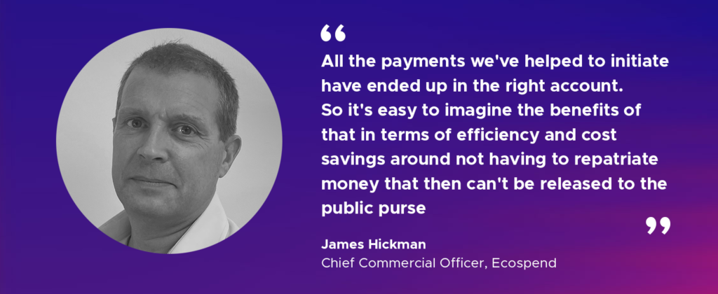 James Hickman, Chief Commercial Officer, Ecospend