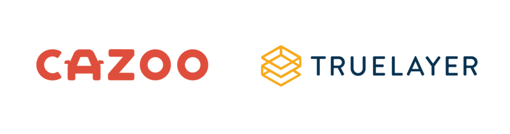 Cazoo and TrueLayer logos