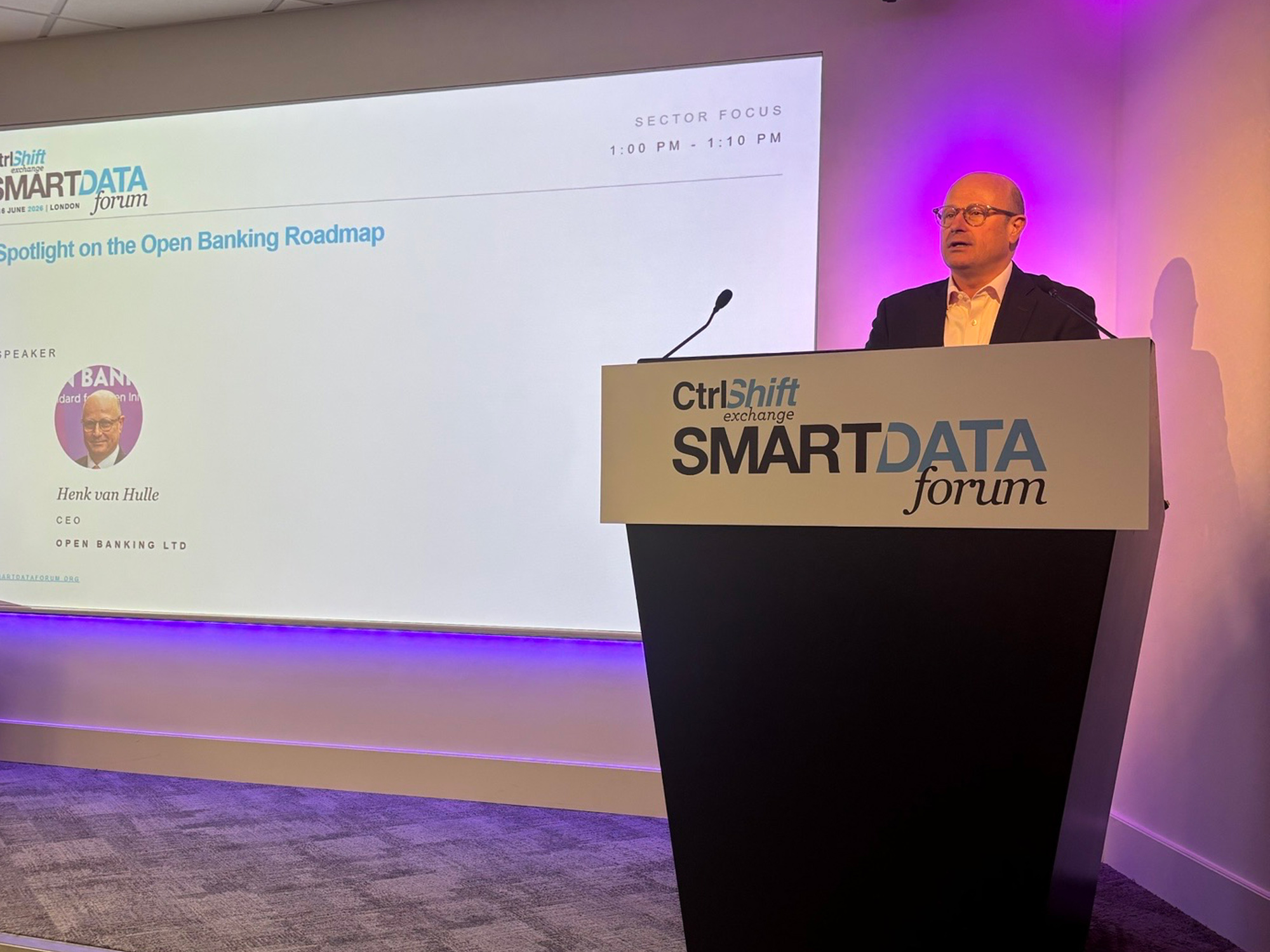SMART DATA FORUM KEYNOTE: Spotlight on the Open Banking Roadmap - Open Banking
